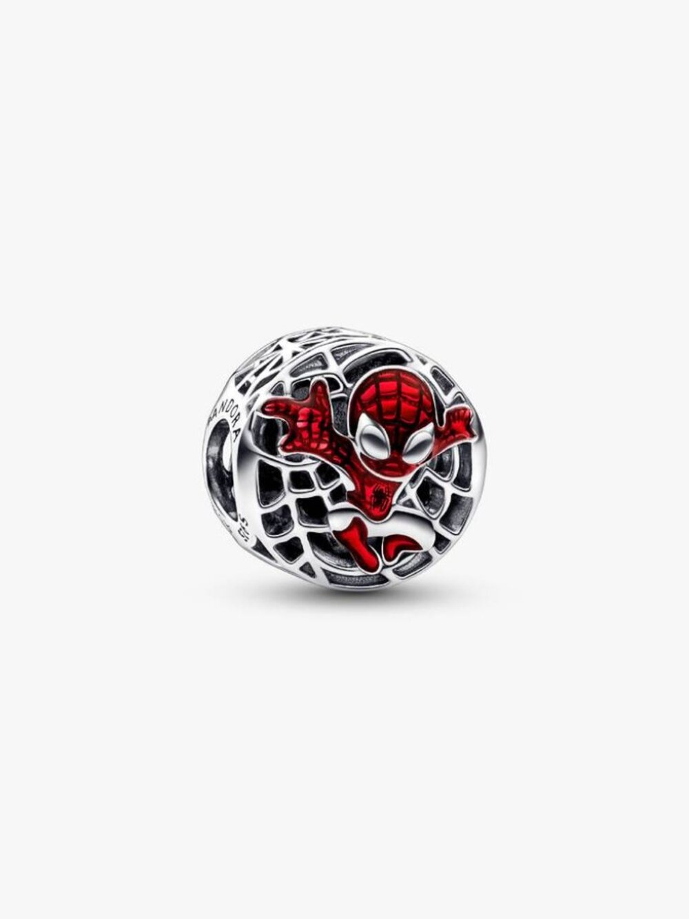 Pandora Marvel Spider-Man Soaring City Charm
